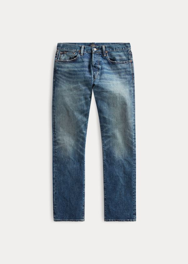 Polo Ralph Lauren Varick Slim Straight Jeans Herre Danmark (ZCIHF1024)